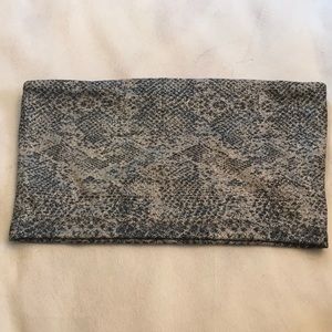 Topshop Snake Glitter Print Size 4